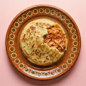 Gordita de Tinga de Pollo